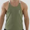 Gilet casual da uomo color-block, Gilet sportivo fitness estivo da uomo, Gilet sportivo da uomo, Top fitness, Top sportivo da uomo