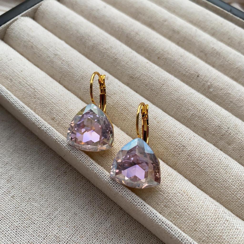 Triangular Ear Buckle Premium Earrings Ear Buckle Cold Wind Niche Simple Earrings Temperament Personality Sweet Dream Versatile