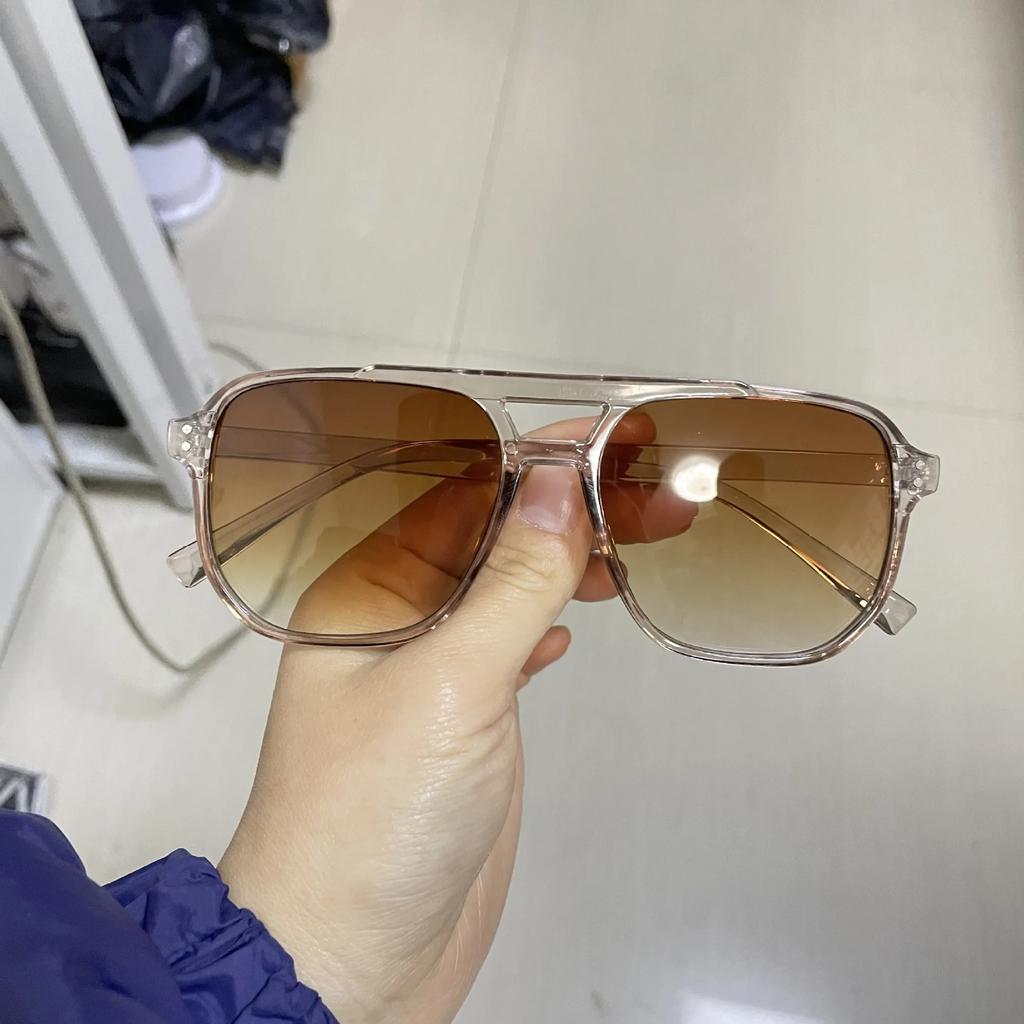 New Large Frame Square Sunglasses Men's Brand Designer Fashion Sun Glasses Men Driving And Fishing Eyewear UV400 Glasses