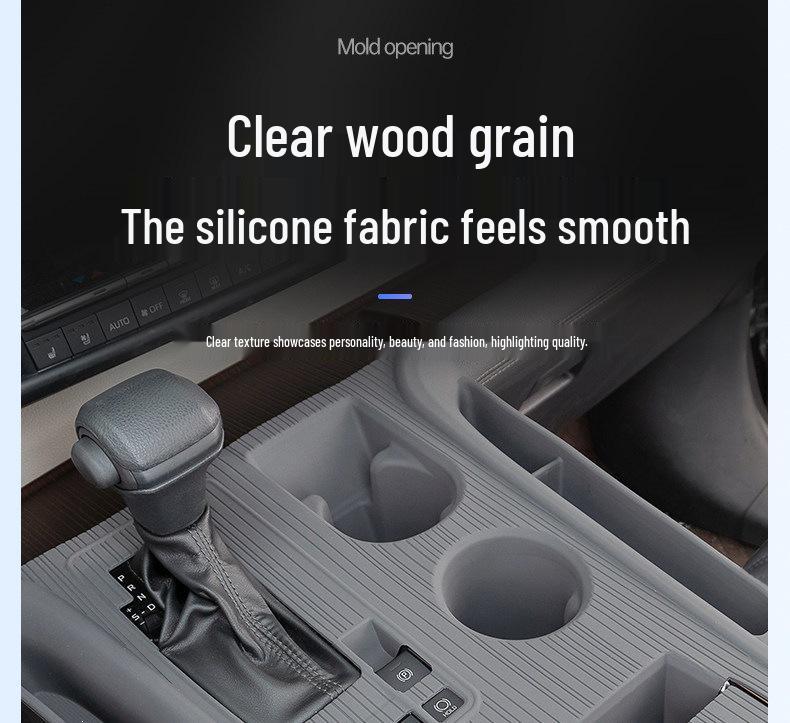 Toyota Sienna Center Console Silicone Anti-Slip Dashboard Mat