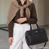 Daks Dd Logo Cowhide Tote Bag Black Dcba6f340bk