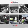 Car Armrest Box For KIA EV6 EV6 2023 2024 2025 Center Console Organizer Tray Armrest Box Car Phone Holder Box Accessories