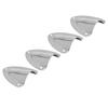 4pcs Marine Wire Cable Vent Cover Splash Proof One Piece Structure Stainless Steel Clamshell Vent Cover for Boats RVs