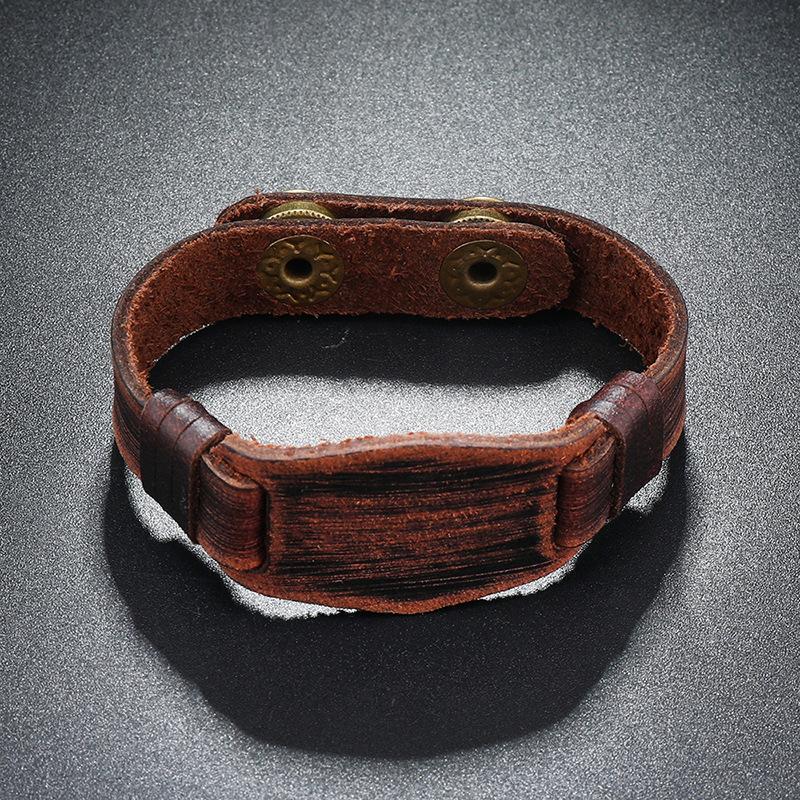 European and American Retro Jewelry Bracelets, Punk Bracelets, Woven Men's Bracelets.