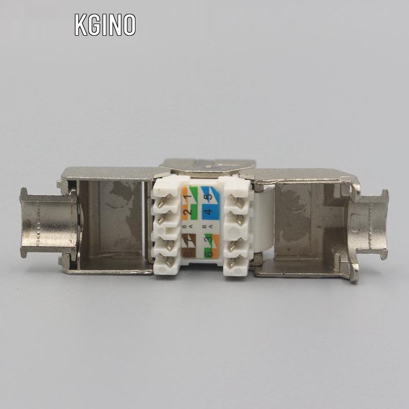 CAT6A Shielded Gigabit RJ45 Tool-Free Network Module