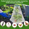 20 Pack Adjustable Garden Cloche with Rotatable Vent for Seedling Vegetable Plastic Plants Cover with Ground Stake Plants