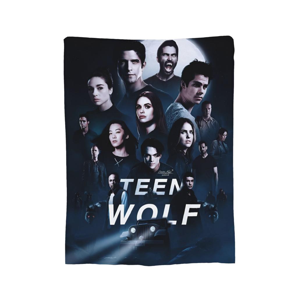 Teen Wolf  Blanket Coral Fleece Plush Movies Super Warm Throw Blanket for Airplane Travel Bedroom Quilt