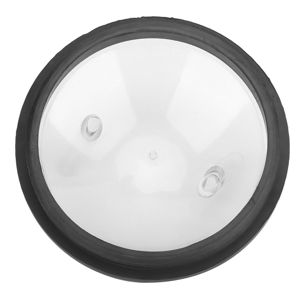 Plastic Transparent Milk Bucket Lid And Gasket For Milking Machine Two Open Lid