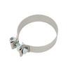 Universal Exhaust Band Seal Clamps Rustproof Muffler Clamp High Hardness for Downpipe Header