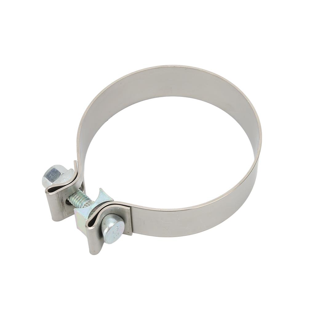 Universal Exhaust Band Seal Clamps Rustproof Muffler Clamp High Hardness for Downpipe Header