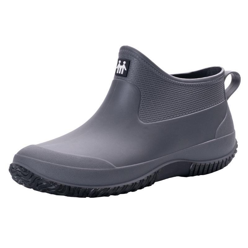 

2024 Мужские и женские резиновые сапоги для активного отдыха: Европейский и американский стиль для пар, работы и использования на кухне 41 серый