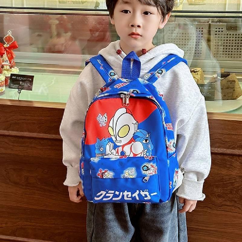 Adorable Cartoon Backpack Lightweight Oxford Toddler Bag Unisex For School