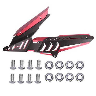 Rear Fender Chain Guard Cover CNC Aluminum Alloy Fit for Yamaha YZF R25 YZF R3 MT 25 MT 03(Red )