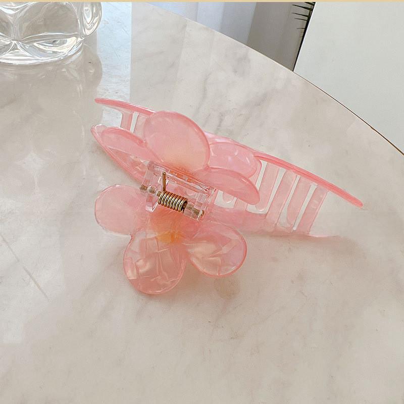 Charming Handcrafted Floral Hair Claw Clip For Women In Beautiful Colors