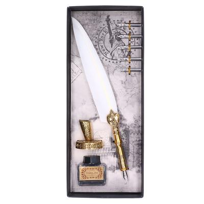 Penna a piuma Scrittura fluida e confortevole Eleganza vintage Esecuzione squisita Penna a piuma per