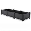 Garden And Balcony Large Veg Planting Box Assembled Reusable Square Flower Grow Pot Home Courtyard Planting Planters Equipment