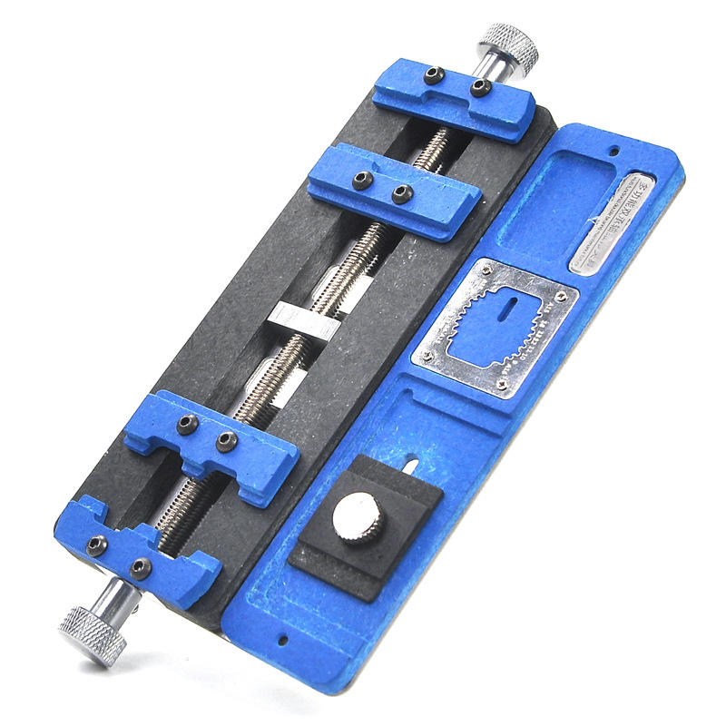 TE-188 Double-slot Maintenance Fixture for Phone IC Chip BGA PCB Repair Glue Removal Clamp Motherboard Jig Holder