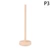 1Pc Easy To Assemble Wooden Paper Towel Holder For Kitchen, Living Room, And Bedroom - Vertical Tissue Rack For Home Decoration