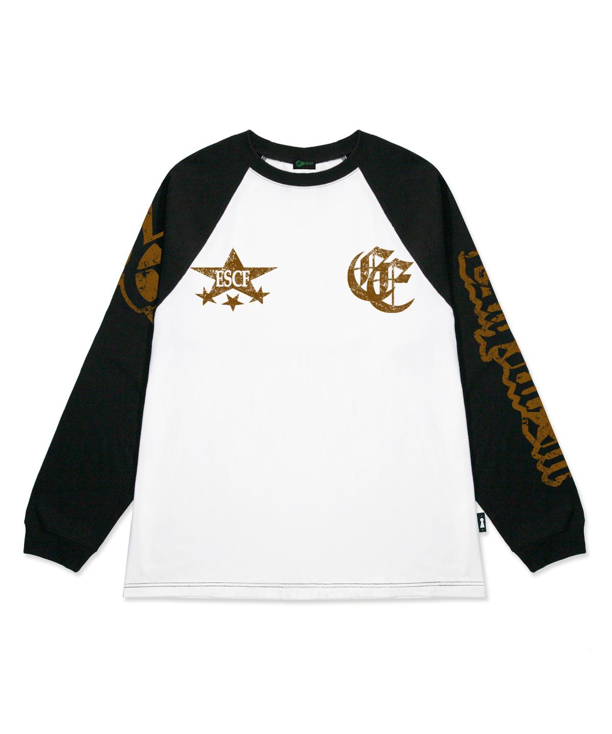 Escape From Escf Star Logo Print Long Sleeve Black S