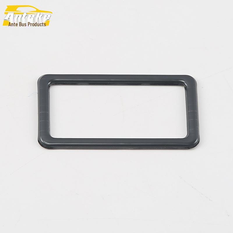 

18 Tange Rear Trunk Switch Decorative Frame: Tailgate Button Bright Ring Accessory