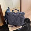 Large Capacity Canvas Shoulder Bag For Women 2023 New Autumn Winter Street Fashion Tote Crossbody Bag