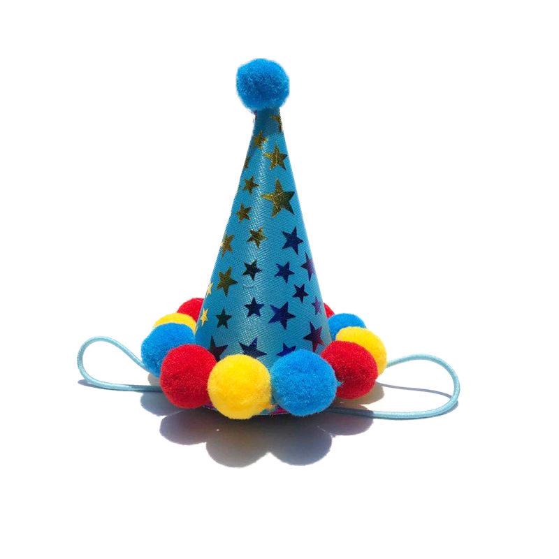 Pet Birthday Party Decoration Set: Dog and Cat Balloons, Hat, Props, Banner, and Pull Flag