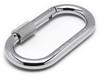123 Two Carabiner Iron O Type with Ring KA10K (One Three)