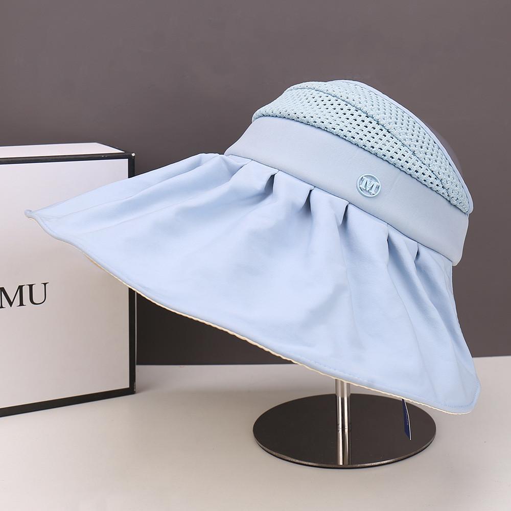 Summer Womens Black Vinyl Open Top Hat With Wide Brim For Sun Protection Sunhat For Outdoors