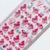 3D Embossed Popular Japanese Cartoon Animals Stickers for Kids