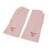 Manicure Gloves UV Protection Stretchy Breathable Fingerless Fiber Cotton Nail Lamp Gloves for Home