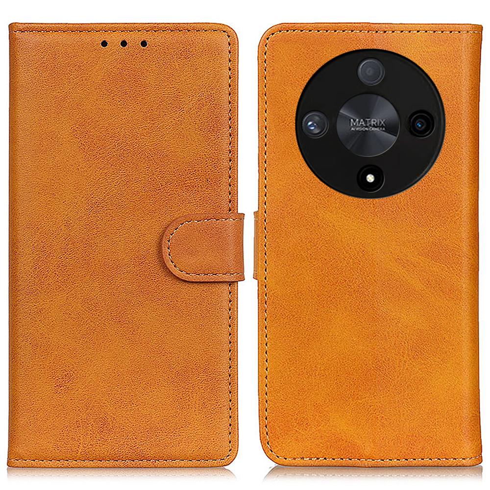 For Honor X9b 5G/Magic6 Lite 5G Case Cowhide Texture PU Leather Phone Cover