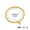 Galvanisiertes Gold Damen Perlen Simuliertes Gold Gebrochenes Gold Armband, Sandgold Erbschaft Gebrochenes Silber Wenige Tael Wind Armbänder