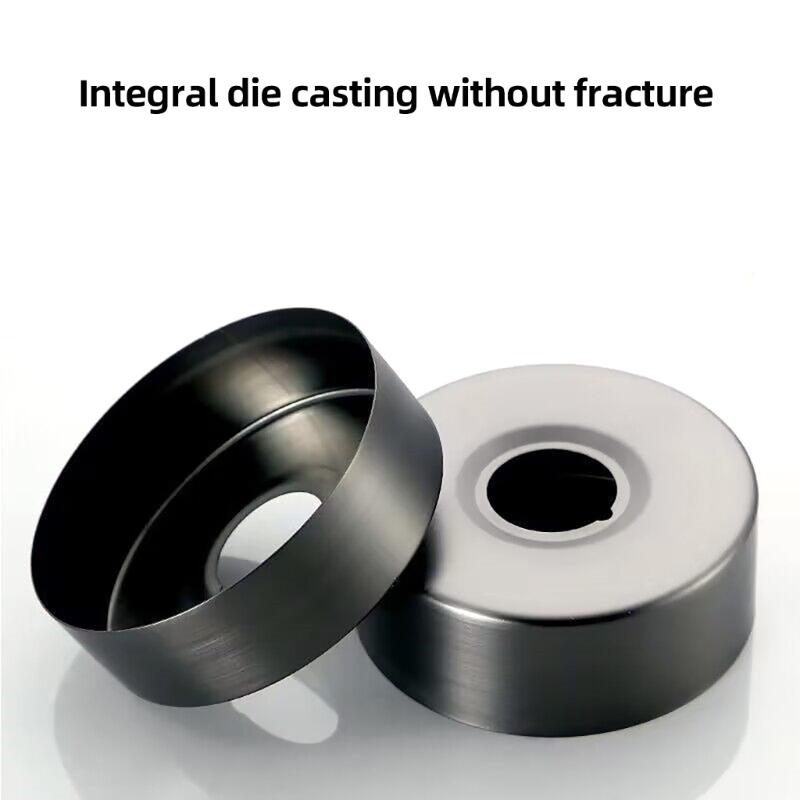 2Pcs Round Shower Faucet Cover Stainless Steel Faucet Decorative Cover Shower Raised Pipe Cover Easy to Install