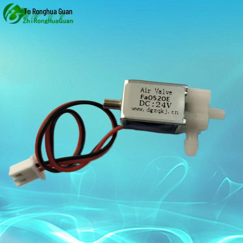 Two FA0520E 3-Way Miniature Electronic Solenoid Exhaust Valves