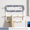 Over-Door Multi-Hook Clothes Rack