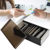 Large Capacity Business Card Holder Name Card Storage Box Organizer Case for Office