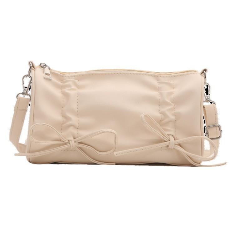 Stylish Korean-inspired Women's Shoulder Tote Bag With Bow For Spring Summer 2024