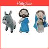 Jesus Plush Toy 32cm/12.6in Cartoon Style Crystal Ultra Soft Customizable Design