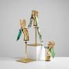Electroplated Jewelry Display Stand: Mannequin Hand for Clothing Store Window, Glove Rack, and Ornament Display