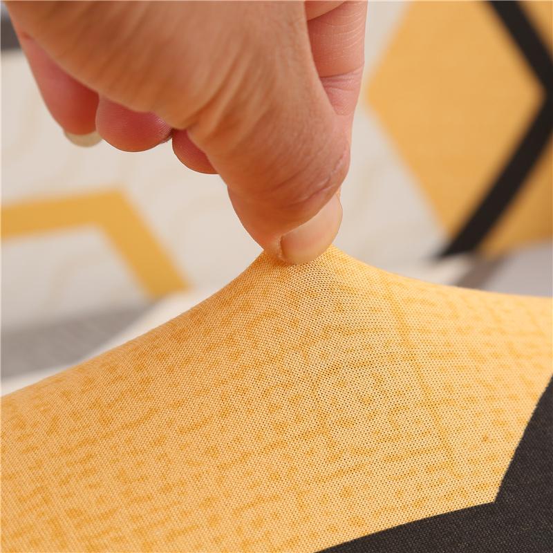 1 /2 /3 /4 Seater Geometry Sofa Cover Stretch Spandex L Shape Sofa Covers Cartoon Chaise Longue Couch Slipcover Furniture Protector