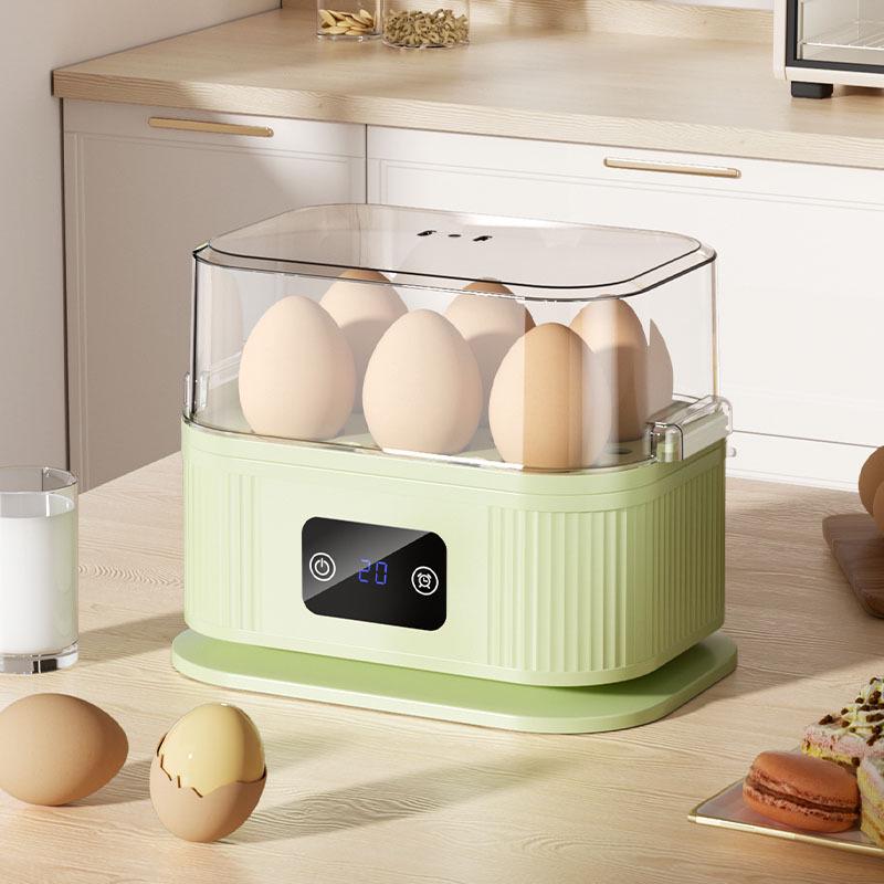 Automatic Egg Cooker: Multi-Functional Steamer for Soft-Boiled & Steamed Eggs, Household Breakfast Gadget with Auto Power-Off