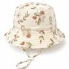 UPF 50+ Sun Hat Striped Kids Sun Hat High Quality Fisherman Hat  for Age 1-6 Years
