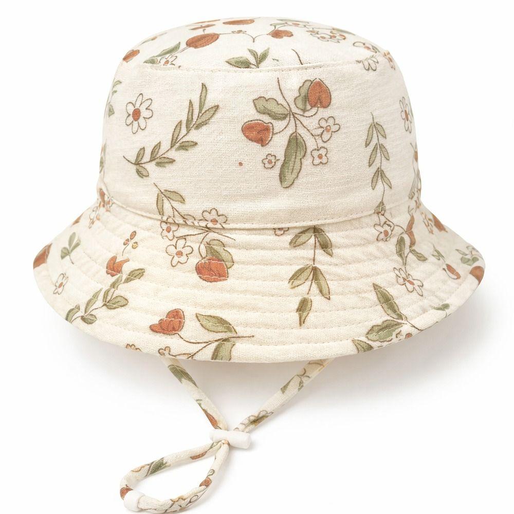 UPF 50+ Sun Hat Striped Kids Sun Hat High Quality Fisherman Hat  for Age 1-6 Years