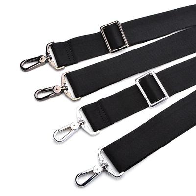 New Fashion Adjustable Bag Strap Nylon Black Shoulder Bag Strap Bag Belt Crossbody Bag