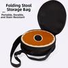 Met Rits Opvouwbare Kruk Tas Schouderband Kruk Opbergtas Opvouwbare Kruk Pouch Voor Picknick