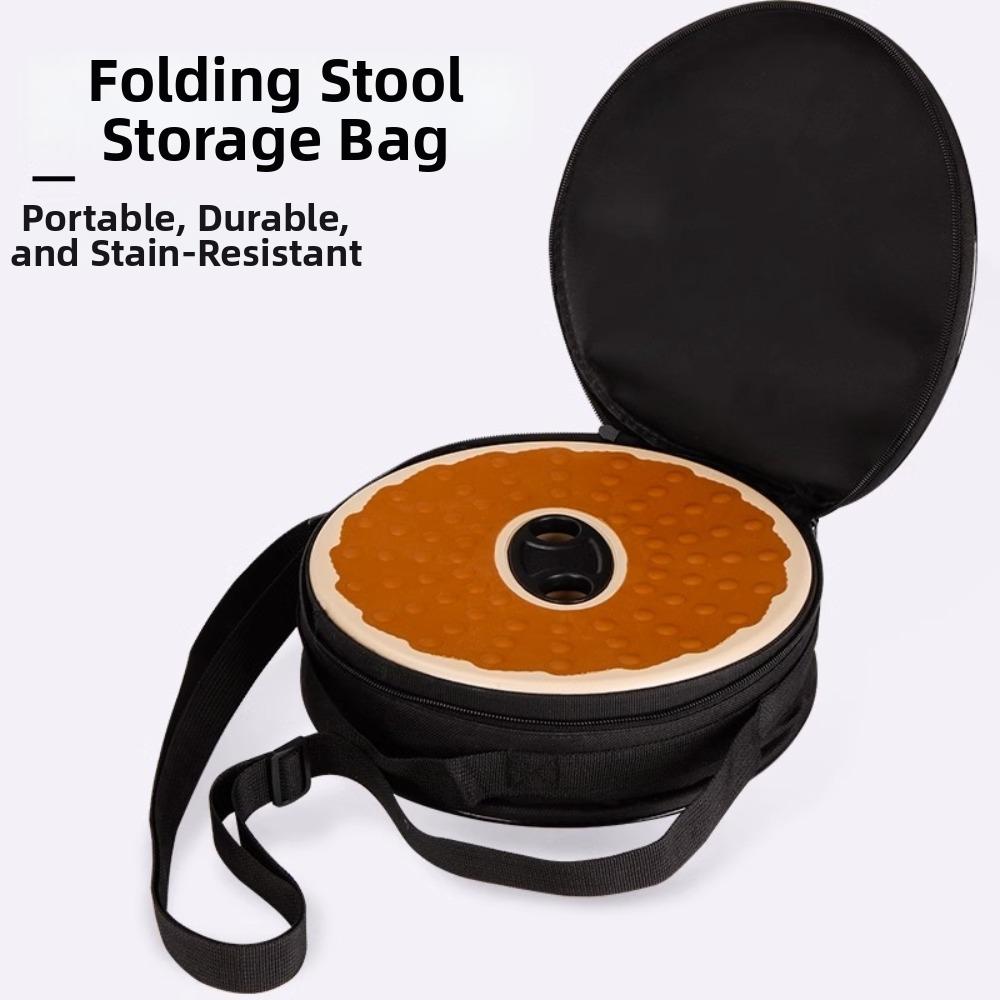 Met Rits Opvouwbare Kruk Tas Schouderband Kruk Opbergtas Opvouwbare Kruk Pouch Voor Picknick