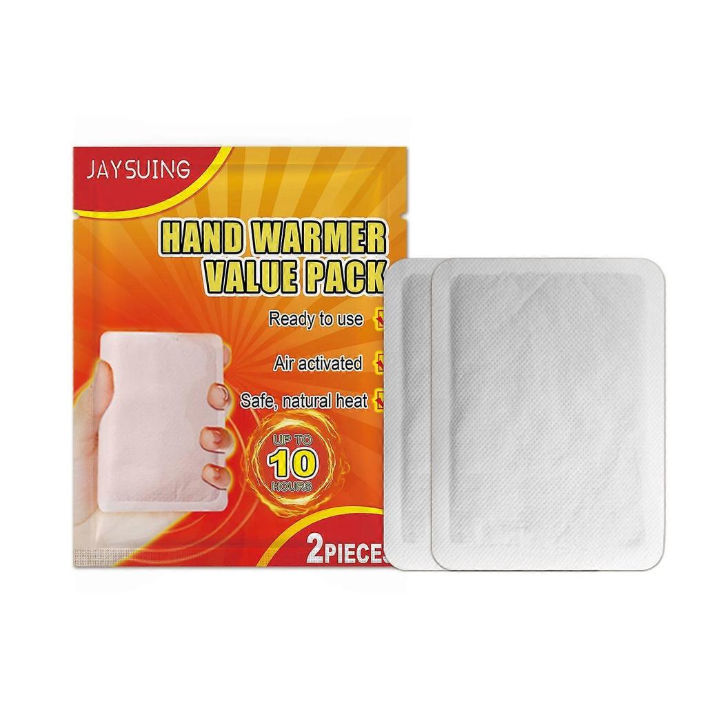 Disposable Hand Warmers, Portable Adhesive Heating Patches for Hands and Body, Up To 10 Hours Heat