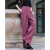 Demana Autumn Warm Chenille Pleated Wide-Leg Casual Pants