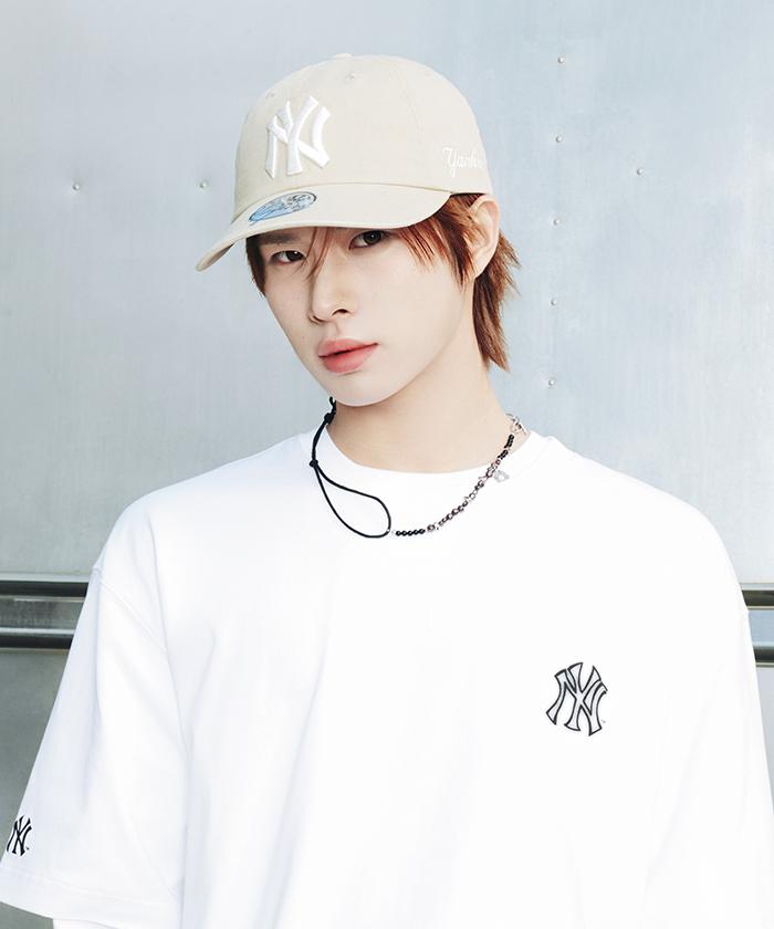 Emelbi Signature Unstructured Ball Cap Ny (Mg.Sand)