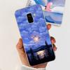 Für Samsung Galaxy A8 2018 / A8 Plus 2018 Hülle A530F A730F Silikonhülle Beliebte Pusteblumen Hülle Weiche TPU Handyhülle Schutzhülle